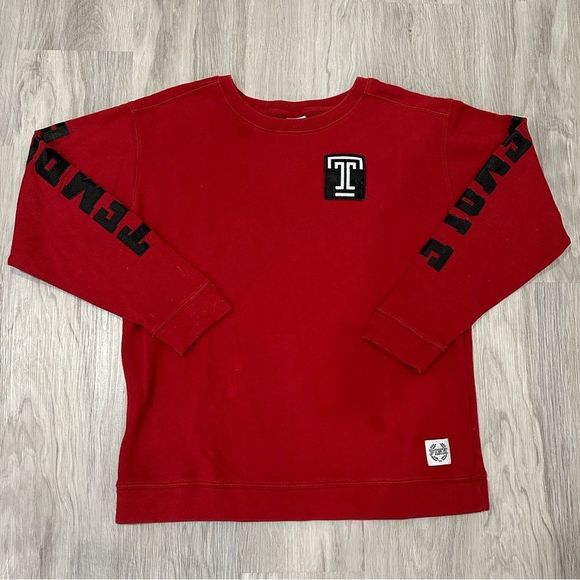 PINK Victoria’s Secret Temple University Crew Neck Sweatshirt - Picture 2 of 5